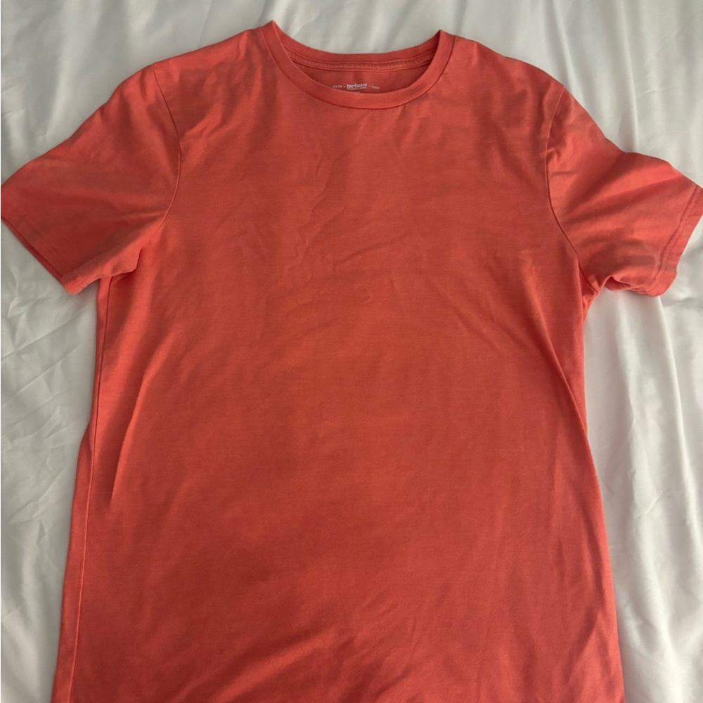 Urban Pipeline Men's Short Sleeve Coral Tee